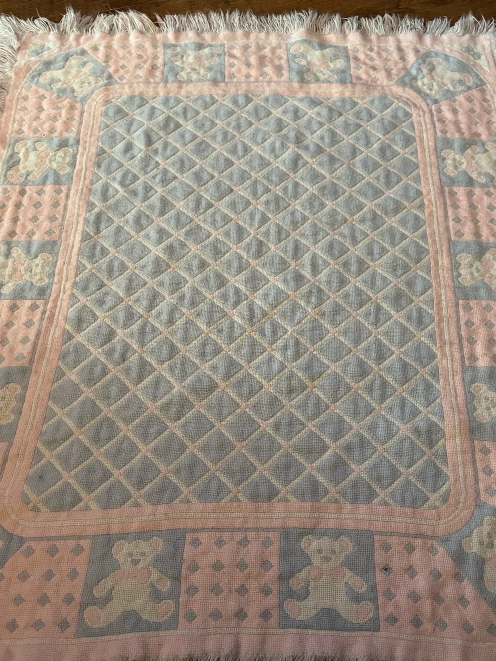 Vintage Baby Blanket